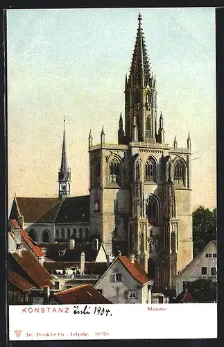 AK Konstanz, Ansicht von Münster