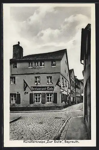 AK Bayreuth, Künstlerkneipe Zur Eule