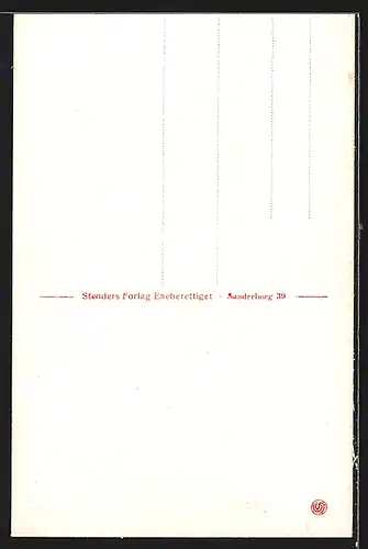 AK Sonderborg, Strassenansicht mit Kirche