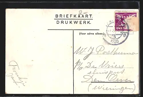 AK Indischer Elefant mit Jungen in einem Innengehege