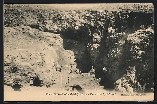 AK Ain-Arko, Mines d`Ain-Arko, Grande Carrière no 8, côté Nord