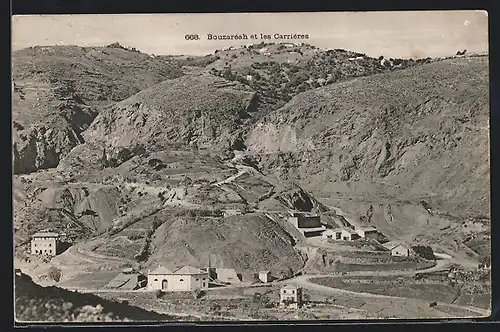 AK Bouzaréah, Panorama et les Carrières, Bergbau