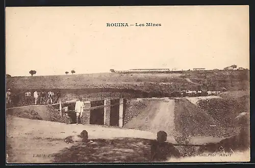 AK Rouina, Les Mines, Bergbau