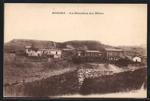 AK Rouina, La Direction des Mines, Bergbau