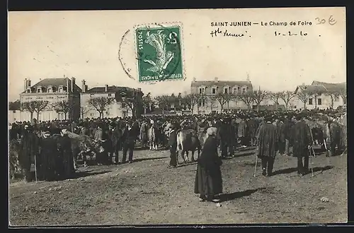 AK Saint-Junien, Le Champ de Foire