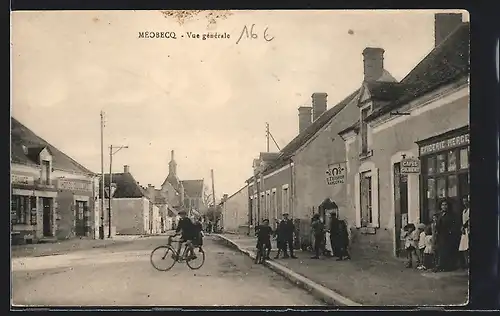 AK Méobecq, Vue générale