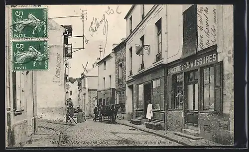 AK Montlignon, Rue de Paris, Maison Dantara