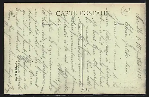 AK Nerville, Rue du Bout d`Enbas, Strassenpartie