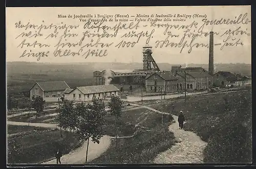 AK Joudreville, Mine, Vue d`ensemble de la mine