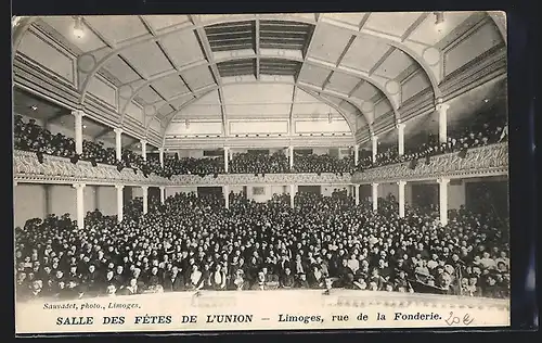 AK Limoges, Salle des Fetes de L`Union