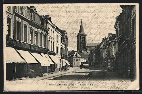 AK Saint-Armand, Rue de l`Eglise