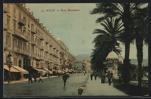 AK Nice, Rue Masséna