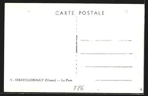 AK Chatellerault, La Poste