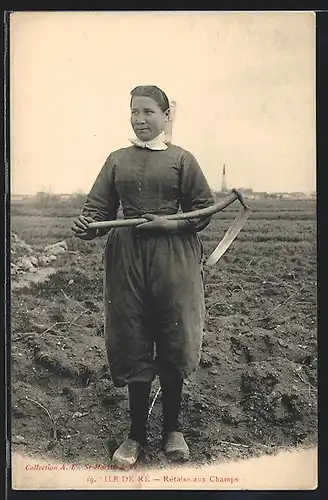 AK Ile de Ré /Aquitaine, Rétaise aux Champs