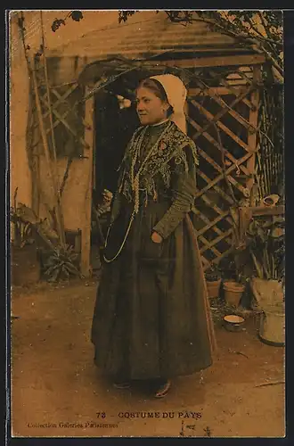 AK Aquitanien / Aquitaine, Costume du Pays