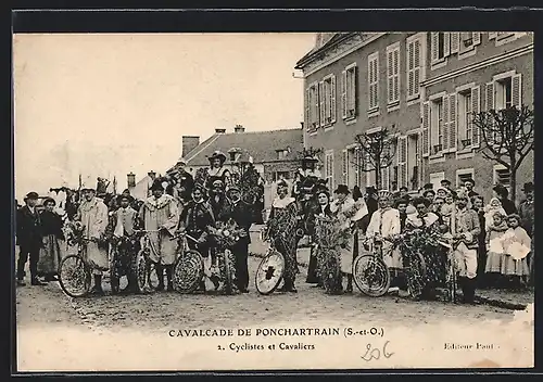 AK Ponchartrain, Cavalcade de Ponchartrain, Cyclistes et Cavaliers
