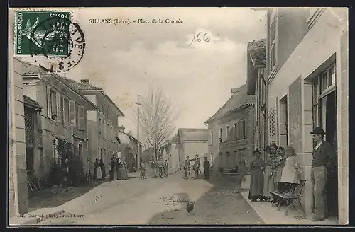 AK Sillans, Place de la Croisée