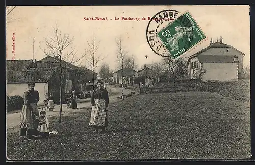 AK Saint-Benoit, Le Faubourg de Rambervillers