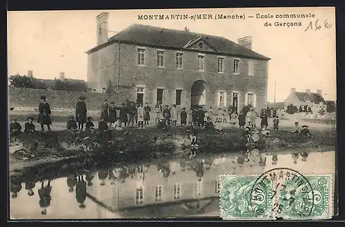 AK Montmartin-sur-Mer, Ecole communale de Garcons