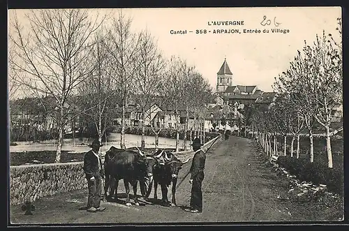 AK Arpajon, Entrée du Village