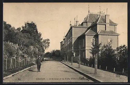AK Grasse, l`Avenue et la Villa Victoria