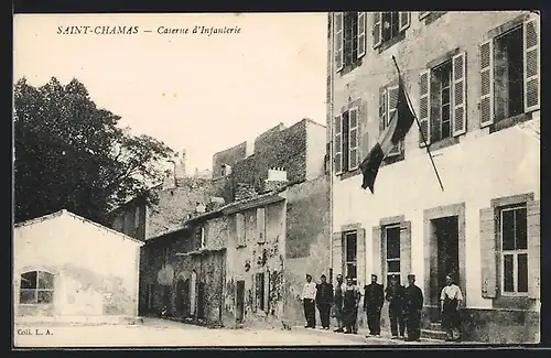 AK Saint-Chamas, Caserne d`Infanterie