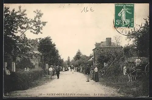 AK Saint-Ouenn-le-Pin, Le Village