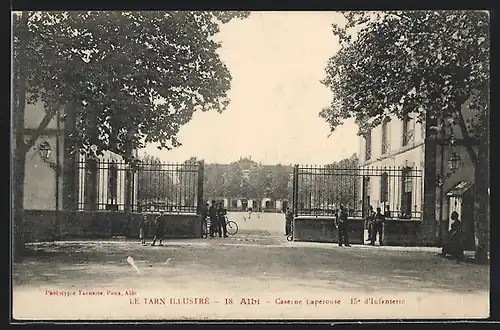 AK Albi, Caserne Lapérouse - 15 d`Infanterie