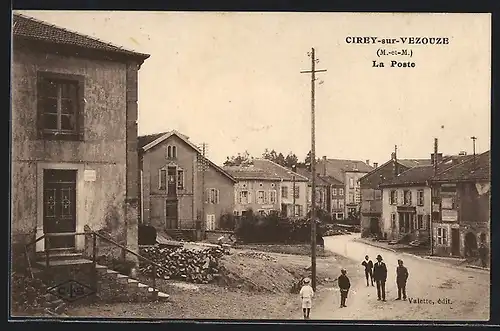 AK Cirey-sur-Vezouze, La Poste