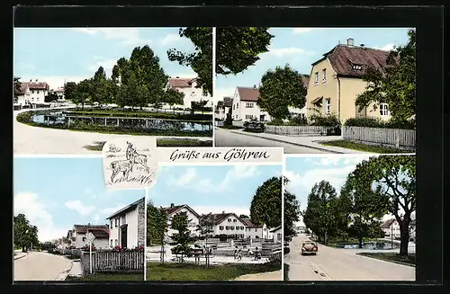 AK Göhren, Uferpartie, Strassenpartie, Ortspartie