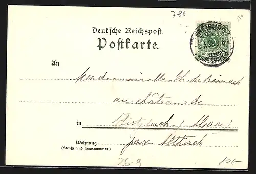 Künstler-AK K. Mutter: Wiesenttal, Hebelhaus