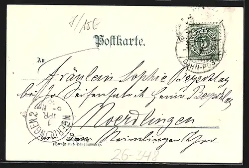 Künstler-AK Carl Münch: Stuttgart, Marktplatz