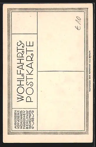 AK Generalfeldmarschall Paul von Hindenburg in Uniform mit Orden