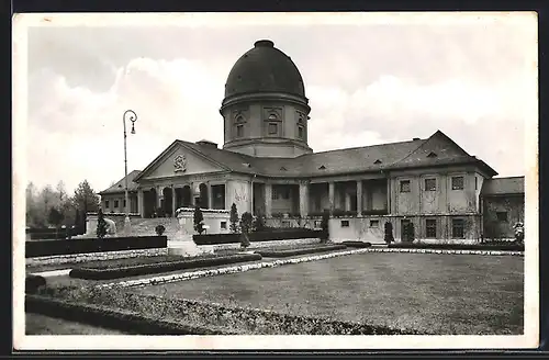 AK Berlin-Wilmersdorf, Krematorium mit Anlage