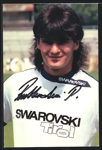 AK Fussballspieler Ralf Ruttensteiner, FC. Swarovski Tirol