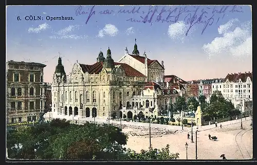 AK Köln-Neustadt, Opernhaus