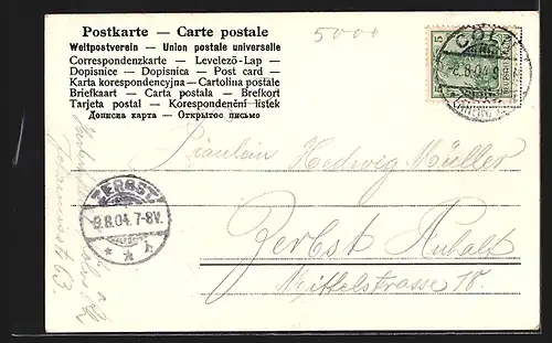 AK Köln-Neustadt, Partie im Volksgarten, Ruderboot auf dem See