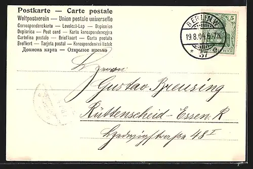 AK Berlin, Partie am Königlichen Opernhaus