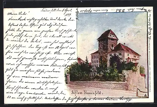 AK Frauenfeld, am Schloss