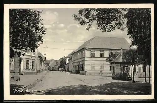 AK Vysoká u Melníka, Strassenpartie