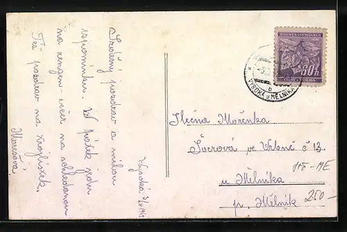 AK Vysoká u Melníka, Strassenpartie