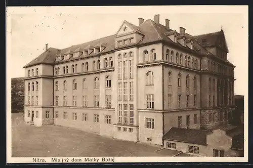 AK Nitra, Misijny dom Matky Bozej