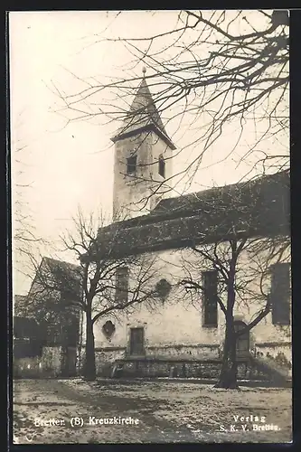 AK Bretten, Blick auf die Kreuzkirche