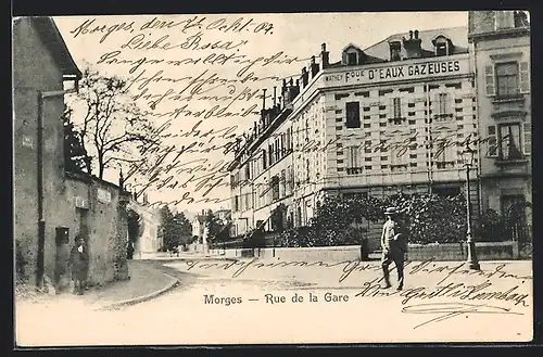 AK Morges, Rue de la Gare