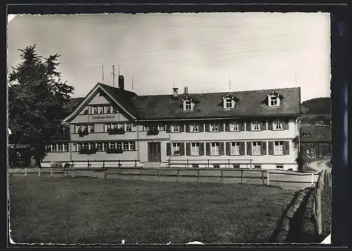 AK Hundwil / App., Gasthaus Rössli, Bes. Fam. Jak. Knöpfel