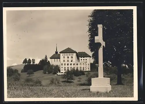 AK Menzingen / ZG, Pensionat Maria vom Berg