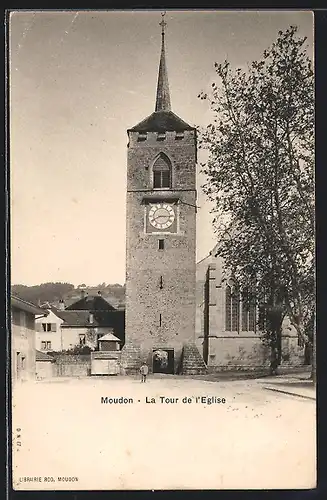 AK Moudon, la Tour de l`Église