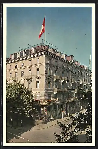 AK Zürich, Ansicht vom Hotel St. Gotthard