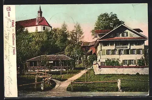 AK Flüeli, Gasthaus Flüeli