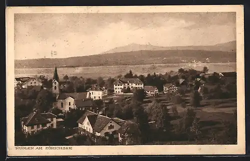 AK Nuolen am Zürichsee, Ortspanorama